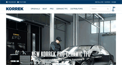 Desktop Screenshot of korrek.com