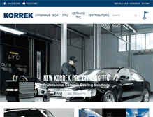 Tablet Screenshot of korrek.com